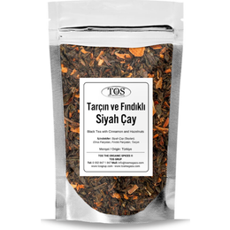 TOS The Organic Spices 250 gr Tarçın ve Fındıklı Siyah Çay