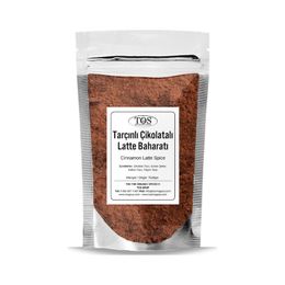 TOS The Organic Spices 250 gr Tarçınlı Çikolatalı Latte Baharatı