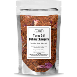 TOS The Organic Spices 250 gr Tunus Gül Baharat Karışımı