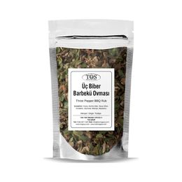 TOS The Organic Spices 250 gr Üç Biber Barbekü Ovması