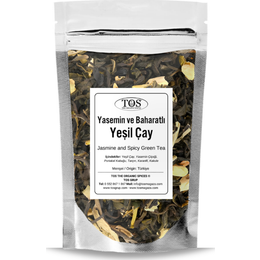 TOS The Organic Spices 250 gr Yasemin ve Baharatlı Yeşil Çay