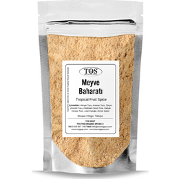 TOS The Organic Spices 250 gr Yasmin’in Saint Kitts ve Nevis Tropikal Meyve Baharatı