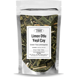 TOS The Organic Spices 250 gr Yeşil Çay Limon Otu