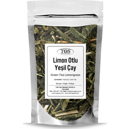TOS The Organic Spices 250 gr Yeşil Çay Limon Otu