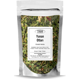 TOS The Organic Spices 250 gr Yunan Otları