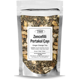 TOS The Organic Spices 250 gr Zencefilli Portakal Çayı