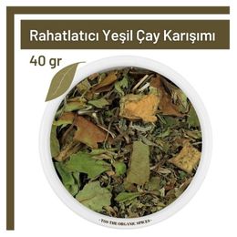 TOS The Organic Spices 40 gr 1. Kalite Rahatlatıcı Yeşil Çay Karışımı