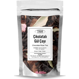 TOS The Organic Spices 40 gr Çikolata Gül Çayı