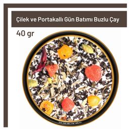 Tos The Organic Spices 40 gr Çilek ve Portakallı Buzlu Çay