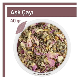 TOS The Organic Spices 40 gr Füzyon Yeşil ve Beyaz Çay