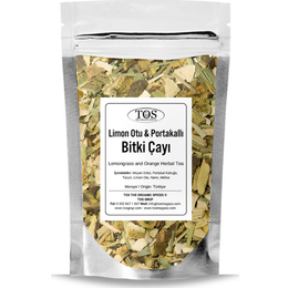 TOS The Organic Spices 40 gr Limon Otu ve Portakallı Bitki Çayı