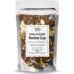 Tos The Organic Spices 40 gr Limon ve Çiçekli Rooibos Çayı