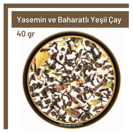 Tos The Organic Spices 40 gr Yasemin ve Baharatlı Yeşil Çay