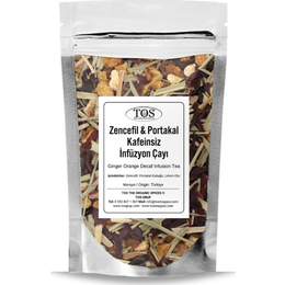 Tos The Organic Spices 40 gr Zencefil Portakal Kafeinsiz İnfüzyon Çayı