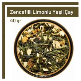 TOS The Organic Spices 40 gr Zencefilli Limonlu Yeşil Çay