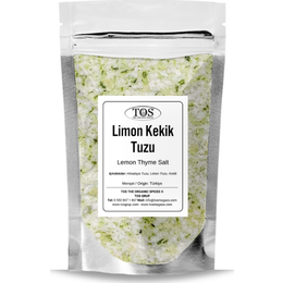 Tos The Organic Spices 5 kg Limon Kekik Tuzu