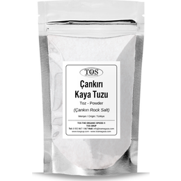 Tos The Organic Spices 5 kg Toz Çankırı Kaya Tuzu