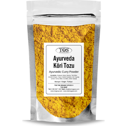 TOS The Organic Spices 500 gr Ayurveda Köri Tozu