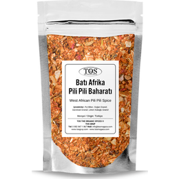TOS The Organic Spices 500 gr Batı Afrika Pili Pili Baharatı