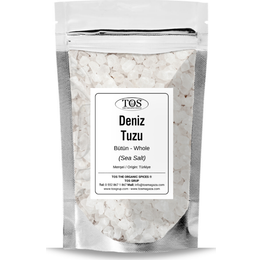 TOS The Organic Spices 500 gr Bütün Deniz Tuzu