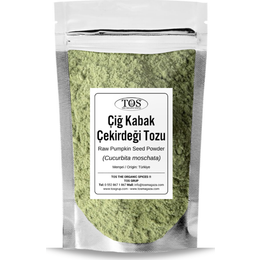TOS The Organic Spices 500 gr Çiğ Kabak Çekirdeği Tozu