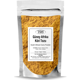 TOS The Organic Spices 500 gr Güney Afrika Köri Tozu