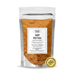 TOS The Organic Spices 500 gr Hafif Köri Tozu