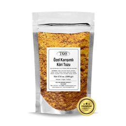 TOS The Organic Spices 500 gr Hafif ve Aromatik Özel Karışımlı Köri Tozu