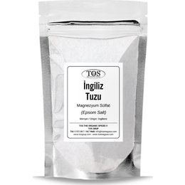 TOS The Organic Spices 500 gr İngiliz Epsom Tuzu