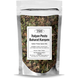 TOS The Organic Spices 500 gr İtalyan Pesto Baharat Karışımı