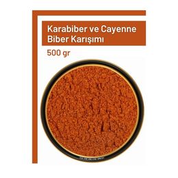 TOS The Organic Spices 500 gr Karabiber ve Cayenne Biber Karışımı
