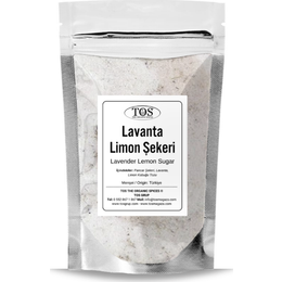 TOS The Organic Spices 500 gr Lavanta Limon Şekeri