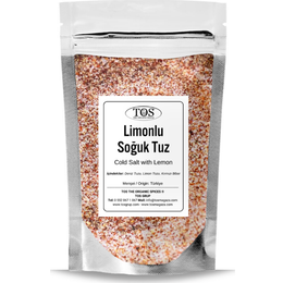 TOS The Organic Spices 500 gr Limonlu Soğuk Tuz