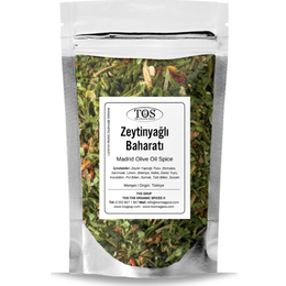 TOS The Organic Spices 500 gr Lucía'nın Madrid Zeytinyağlı Baharatı