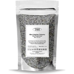 Tos The Organic Spices 500 gr Mavi Haşhaş Tohumu