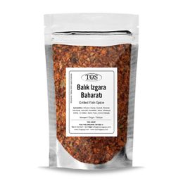 TOS The Organic Spices 500 gr Mouna'nın Trablus Balık Izgara Baharatı