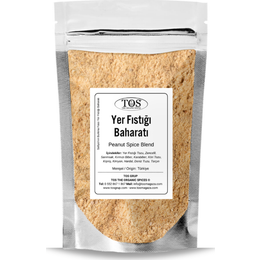 TOS The Organic Spices 500 gr Safiya’nın Burkina Faso Yer Fıstığı Baharatı