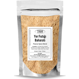 TOS The Organic Spices 500 gr Safiya’nın Burkina Faso Yer Fıstığı Baharatı