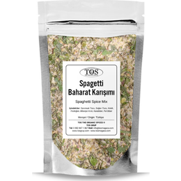TOS The Organic Spices 500 gr Spagetti Baharat Karışımı