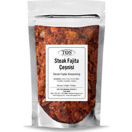 TOS The Organic Spices 500 gr Steak Fajita Çeşnisi