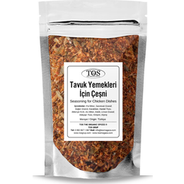 TOS The Organic Spices 500 gr Tavuk Yemekleri İçin Kavrulmuş Çeşni
