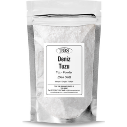 TOS The Organic Spices 500 gr Toz Deniz Tuzu
