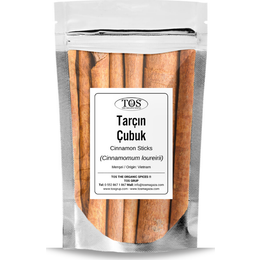 TOS The Organic Spices 500 gr Vietnam Tarçın Çubuk