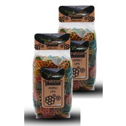 Trabzon Pazarı 2x250 gr Yerli Çiçek Desenli Sihirli Cips