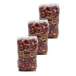 Trabzon Pazarı 3x250 gr Yerli Kavrulmuş Yer Fıstığı