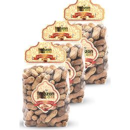 Trabzon Pazarı 3x400 gr Kabuklu Yer Fıstığı