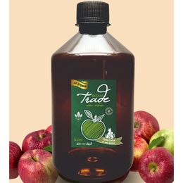 Trade Bazaar 500 ml Ev Yapımı Katkısız Fermantasyon Elma Sirkesi