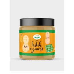 Trend Food %100 Doğal 350 gr Kavrulmuş Şekersiz Sade Fıstık Ezmesi