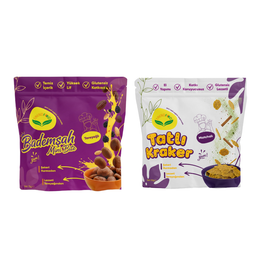 Trend Food 75 gr Glutensiz Bademem Kurabiyesi + Glutensiz 50 gr Matcha’lı Tatlı Kraker