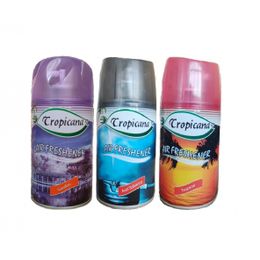 Tropicana Air Freshener Bahçe 260 ml + Anti Tobacco 260 ml + Tropical 260 ml Parfüm Sprey Oda Kokusu